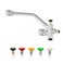 BESHED Dual Connector Pressure Washer Wand for Foam Cannon DualConnector Lance with 5 Pressure Washer Nozzle Tips 4000 PSI
