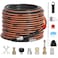 Zebra Clean 50FT Sewer Jetter Kit for Pressure Washer 14 NPT Corner Drain Cleaner Hose 5800 PSI with Sewer Jetting Nozzles Pearl Corsage Pin Waterproof Tape Extension Cord Organizer2 Spanner
