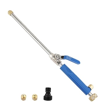 HUYCZ Jet Nozzle Pressure Washer Hose Attachment Power Washer Wand for Garden Gutter Window and Car Cleaning Blue