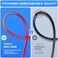 SEPLY Sewer Jetter Kit for Pressure Washer 50FT 5800 PSI Drain Cleaner Hose with 14 NPT Corner Rotating and Button Hose Sewer Jetting Nozzle Waterproof Tape Pearl Corsage Pin Spanner Glove