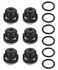 GIBACAD 6Pack Pressure Washer Pump Check Valves Kit With ORings Fits For Annovi Reverberi XMXMAXMVXTXTAXTV Replace AR1864