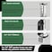 Raincovo Garden Hose Shut Off Valve to Pressure Washer Adapter 34 GHT to 14 Quick Connect Convert Quick Connect Water Hose into Power Washer Nozzle Tips Car Washing Nozzle Hose Attachment