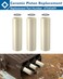 Foruly 47040409 Ceramic Piston Replacement 20mm 3Pack Compatible with General Pump Interpump HighPressure Washer Pump Plunger Replaces OEM 15060009182 104803 107892 87031900