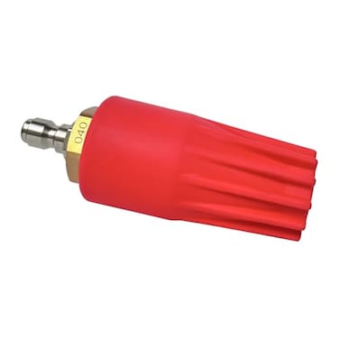Delixike Cleaning machine universal pump accessories 26005100 Turbo Nozzle 360 Rotating 14 Quick Connect Cleaning Machine 40 GPM 40 Orifice Turbine nozzle kitpressure washer turbo nozzle