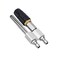 Gosknor M5 Twist Nozzle 37 GPM for Pressure Washer 2in1 Adjustable Long Range Shooter Tip Downstream Soft Wash Injector with 14in NPT Quick Connect Spray Power Washer Accessories for Washing Roof Gard