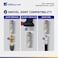 HE COSMOSTAR Cosmostar Stainless Steel 38 NPTM 360 Pressure Washer Swivel Enhanced LeakProof HighFlow Design and 4000 PSI Not for M22 Threads