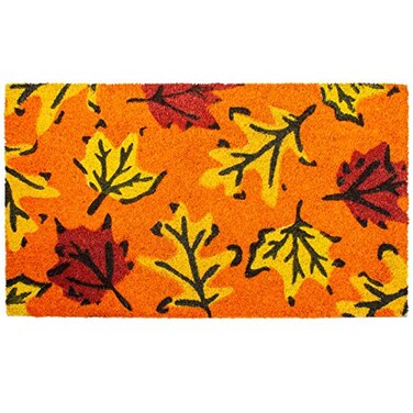 Calloway Mills 120961729 Fall Leaves Doormat 17 x 29 Multicolor