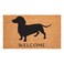 Calloway Mills 103031729 Dachshund Doormat 17 x 29 NaturalBlack