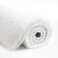 Suchtale Non Slip Shaggy Microfiber Bath Mat 16 x 24 White Thick Plush Absorbent Mat Machine Washable for Bathroom Shower