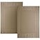 White Classic Luxury Bath Mat Floor Towel Set Absorbent Cotton Hotel Spa ShowerBathtub Mats Not a Bathroom Rug 22x34 2 Pack Taupe