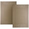 White Classic Luxury Bath Mat Floor Towel Set Absorbent Cotton Hotel Spa ShowerBathtub Mats Not a Bathroom Rug 22x34 2 Pack Taupe