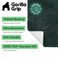 GORILLA GRIP Bath Rug Mat 30x20 Thick Soft Absorbent Chenille Quick Dry Microfiber Mats Rubber Backing Washable Shower Floor Rugs US Designed Bathroom Bathmat Home Decor Accessories Hunter Green