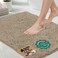 GORILLA GRIP Bath Rug Mat 36x24 Thick Absorbent Chenille Quick Dry Microfiber Mats Rubber Backing Washable Shower Floor Rugs Bathmat Runner US Designed Bathroom Home Decor Accessories Gray Beige