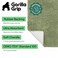 GORILLA GRIP Bath Rug Mat 36x24 Soft Absorbent Chenille Quick Dry Microfiber Mats Rubber Backing Washable Shower Floor Rugs Bathmat Runner US Designed Bathroom Home Decor Accessories Sage Green