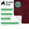 GORILLA GRIP Bath Rug Mat 30x20 Thick Soft Absorbent Chenille Quick Dry Microfiber Mats Rubber Backing Washable Shower Floor Rugs US Designed Bathroom Bathmat Home Decor Accessories Burgundy