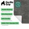 GORILLA GRIP Bath Rug Mat 36x24 Soft Absorbent Chenille Quick Dry Microfiber Mats Rubber Backing Washable Shower Floor Rugs Bathmat Runner US Designed Bathroom Home Decor Accessories Charcoal