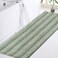 Turquoize Sage Green Bathroom Rugs Runner Extra Long 47 x 17 Large Bath Mat Plush Shaggy Chenille Bathroom Rug NonSlip Bath Rug Runner Extra Soft Absorbent Thick Floor Mats Machine Washable Sage