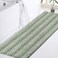 Turquoize Sage Green Bathroom Rugs Runner Extra Long 47 x 17 Large Bath Mat Plush Shaggy Chenille Bathroom Rug NonSlip Bath Rug Runner Extra Soft Absorbent Thick Floor Mats Machine Washable Sage