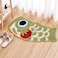 Feblilac Cute Bathroom Rug Soft Green Fish Bath Rugs Japanese Koi Decor Accent Rug Microfiber NonSlip Mat for Tub Shower Room Floor Carpet Machine Wash 177x335