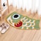 Feblilac Cute Bathroom Rug Soft Green Fish Bath Rugs Japanese Koi Decor Accent Rug Microfiber NonSlip Mat for Tub Shower Room Floor Carpet Machine Wash 177x335