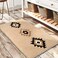 DEXDE Bathroom Rugs Boho Moroccan Bath Rug 20x32 Inches Geometric NonSlip Bath Mat Cream Beige Machine Washable Quick Dry Absorbent Soft for Bathroom Neutral Decor