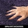 MIULEE Dark Purple Bathroom Rugs Soft Small Absorbent Microfiber Bath Rugs Non Slip Quick Dry Fluffy Bath Mats for Bathroom Floor Tub Showers Machine Washable 16x24 Inch