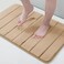 Buganda Memory Foam Bath Mat 24 x 16 Ultra Soft and NonSlip Bathroom Rugs Water Absorbent and Machine Washable Bath Rug for Bathroom Shower and Tub Camel