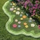 Westaden Green Moss Leaf Bathroom Rug NonSlip 3D Carpet Washable Water Absorbent Soft Bed for Bathroom Bedroom Kitchen Living 2x4ft