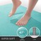 YIHOUSE Bathroom Rug Set 5 Piece Memory Foam Bath Mat Set Super Absorbent Bath Mats for Floor NonSlip Washable Bathroom Rugs Dry Quickly Bath Rugs Teal