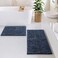 HearthHarbor Hearth Harbor Bathroom Rugs Chenille Bath Mat Machine Washable Bath Mats for Bathroom NonSlip Backing Rubber Quick Dry Bathroom Mat