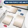 OLANLY Small Bathroom Rugs Mat 24x16 Extra Soft Absorbent Microfiber Bath Rugs Rubber Backing Quick Dry Washable Bath Mats for Bathroom Floor Tub and Shower Home Decor Accessories Light Beige
