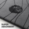 YIHOUSE Memory Foam Bathroom Rug Set 3 Pieces Dark Grey Ultra Soft Absorbent NonSlip Machine Washable