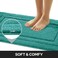 HOMEIDEAS Bathroom Rugs Sets 2 Piece Super Soft and Absorbent Non Slip Microfiber Machine Washable Bath Mat Set 20 x 32 16 x 24 Teal