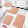 OLANLY Bathroom Rugs 30x20 Extra Soft Absorbent Chenille Bath Rugs Rubber Backing Quick Dry Machine Washable Bath Mats for Bathroom Floor Tub and Shower Home Decor Accessories Peach
