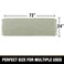 H.VERSAILTEX HVERSAILTEX Waffle Bath Runner Rug Long Bath Mat Super Absorbent Boho Bath Rugs Non Slip Bath Runner for Bathroom Floor Machine Washable Dry Fast Bathroom Rugs with Tassels 24 x 72 Sage