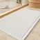 tchdio Waffle Bath Mat Rug Super Absorbent Non Slip Bath Mats for Bathroom Mat Ultra Soft Bathmat Machine Washable Bath Rugs with Tassels Bath Rugs for Bathroom Floor Beside Tub 17 x 24 White