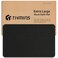THMINS Black Stone Bath Mat 32x20 Extra Large Stone Bath Mat Super Absorbent Quick Drying for Bathroom Easy to Clean