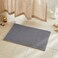 TYUU Waffle Bath Mat Boho Bathroom Rugs Non Slip Washable Super Absorbent Quick Dry Bath Mat Farmhouse Bathroom Decor 30x20 Grey