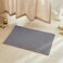 TYUU Waffle Bath Mat Boho Bathroom Rugs Non Slip Washable Super Absorbent Quick Dry Bath Mat Farmhouse Bathroom Decor 30x20 Grey