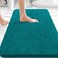 OLANLY Bathroom Rugs 30x20 Extra Soft Absorbent Chenille Bath Rugs Rubber Backing Quick Dry Machine Washable Bath Mats for Bathroom Floor Tub and Shower Home Decor Accessories Deep Lake