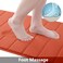 Buganda Memory Foam Bath Mat 24 x 16 Ultra Soft and NonSlip Bathroom Rugs Water Absorbent and Machine Washable Bath Rug for Bathroom Shower and Tub Coral