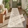 Yamaziot Washable Runner Rug 2x8 NonSlip Boho Vintage Hallway Rug Runner with Rubber Backing Stain Resistant Low Pile Faux Wool Distressed Carpet Runner for Bedroom Kitchen Laundry Entrance