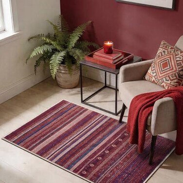 Keen Home Design 2x3 Rug Machine Washable Entry Rug with NonSlip Backing Ideal for Enteryway Kitchen Bathroom Laundry Room Vintage Easy Clean Durable Low Pile Rug 2 x 3