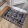 Rugcomf Entryway Rug 2x3 Rug Door Mat Indoor Entrance Washable Rug Small NonSlip Low Pile Throw Rugs for Entryway Kitchen Front Door Indoor Entrance EntryBlue