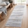 WIEVEDENS Washable Kitchen Runner Rug for Family EasytoClean Runners for Hallway Entryway Bedroom Stain and Water Resistant Rugs with NonSlip Backing Soft LowPile Carpet 2x6 Beige Grey