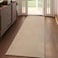 YDKGL 2x5 ft Hallway Runner Rug Boho Woven Washable Long Kitchen Runner Rugs Mat Non Slip Soft Entryway Laundry Hall Runner Floor Carpet for Indoor Backdoor Bedroom Kitchen Living Room Brown