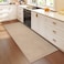 YDKGL 2x5 ft Hallway Runner Rug Boho Woven Washable Long Kitchen Runner Rugs Mat Non Slip Soft Entryway Laundry Hall Runner Floor Carpet for Indoor Backdoor Bedroom Kitchen Living Room Brown