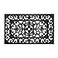 DII Rubber Doormats Collection All Weather 18x30 Scroll