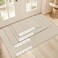 LEKEEPGO Ultra Thin Indoor Door Mat 24x36 LowProfile Door Mat Indoor Entrance Non Slip Rubber Backing Inside Doormat Washable Welcome Front Entryway Dirt Trapper Entry Mat Khaki