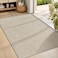 LEKEEPGO Ultra Thin Indoor Door Mat 24x36 LowProfile Door Mat Indoor Entrance Non Slip Rubber Backing Inside Doormat Washable Welcome Front Entryway Dirt Trapper Entry Mat Khaki
